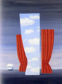 Rene Magritte : mona lisa